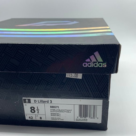 NEW Dame Lillard 3 By Any Means Blue main image 7